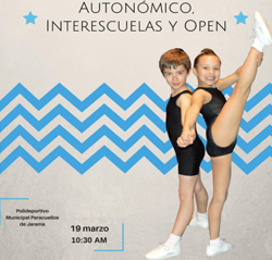 Campeonato Autonómico-Interescuelas y Open de Gimnasia Aeróbica